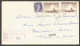 1962 Registered Cover 24c Wilding/Kayak CDS Agincourt Sub No 1 Ontario To Toronto - Postal History