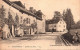 70 FAUCOGNEY La Rue Des Fosses Avec BANC De Repos Pour Les Promeneurs. Même La Poule Pose Pour La Photo - Faucogney