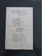 INSERTO INNI E CANTI DELLA PATRIA REGNO D'ITALIA GIL LITTORIO TRIESTE 1939 - Guerre 1939-45