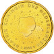 Pays-Bas, Beatrix, 20 Euro Cent, 2003, Utrecht, BU, SPL+, Or Nordique, KM:238 - Pays-Bas