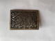 Broche Rectangulaire Metal Ajouré Motif Floral  Art Déco Art Nouveau - Jugendstil / Art Déco