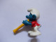 Figurine Schtroumpf / Smurf Met Fluit - Smurfen