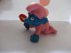 Figurine Schtroumpf / Smurf Baby Rose - Schlümpfe