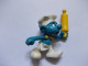 Figurine Schtroumpf / Smurf Bakker Met Deegrol - Schlümpfe