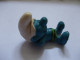 Figurine Schtroumpf / Smurf Liggend Met Groene Broek - Smurfen