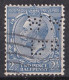 Grande Bretagne - 1911 - 1935 -  George  V  -  Y&T N °  143  Perforé  W  W  /  D  D - Gezähnt (perforiert)