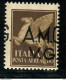 AMG. VG. - Posta Aerea Cent. 50  Varietà Soprastampa Spostata - Mint/hinged