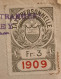 Fiskalmarken Commune Vevey / Canton Vaud Auf Beleg (Permis De Domicile) / Impôt Personnel / Revenue Stamps Switzerland - Revenue Stamps