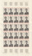 Saint Pierre  Feuille Complete Du N°419 420 Anniversaire De La Mort Du Général De Gaulle - Unused Stamps