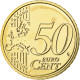 Pays-Bas, Beatrix, 50 Euro Cent, 2008, Utrecht, BU, SPL+, Or Nordique, KM:239 - Paesi Bassi