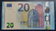 20 EURO S026F3 Serie SU Lagarde Italy Ch 14 Perfect UNC - 20 Euro