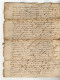 VP22.992 - Cachet Généralité De MOULINS - Acte De 1755 - Châtellenie Royal D'AHUN - LE CHIRON X CHAMBERAUD ( Creuse ) - Seals Of Generality
