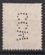 Grande Bretagne - 1911 - 1935 -  George  V  -  Y&T N °  144  Perforé  C C M - Perforés