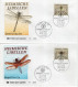 Germany Deutschland 1991 FDC Set X4 Libellen Libelle Dragonflies Dragon-fly, Insect Insects, Berlin - 1991-2000