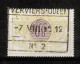 Chemins De Fer TR 39, Obliteration Centrale, VERVIERS OUEST 2 - Used