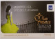 MISS FRANCE - Femme Avec Robe Soirée - Montpellier Cité De L'élégance - Election - Carte Publicitaire Verso Calendrier - Mode