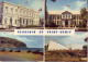Ile De La Reunion. Ed Hachette N° 5245. Souvenir De Saint Denis. Ecrite 1974 Mairie Prefecture Barachois Ste Trinité - Saint Denis