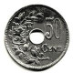 BELGIE - BELGIQUE / 50 CENTIMES / 1918 / ZINC / 4.96 G / 24 Mm - 50 Cents
