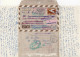 Israel To Denmark (and Schweiz) 1964 Returned Air Letter With Hotel Mark++ Bale AS.25 - Blocks & Sheetlets
