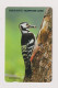 SOUTH KOREA - Bird Woodpecker Magnetic Phonecard - Korea (Zuid)