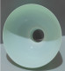 Delcampe - -SUPERBE GRANDE OPALINE De LUSTRE XIXe VERT CELADON Doublé BLANC  LUMINAIRE   E - Lantaarns & Kroonluchters