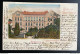 AK Litho Gruss Aus Bischofswerda Bürgerschule Handkolorierte Künstlerkarte Gestempelt/o  Bischofswerda 1900 - Bischofswerda