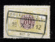 Chemins De Fer TR 39, Obliteration Centrale, BRUXELLES Q.L. 2 - Used