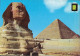 EGYPT - Giza - Pyramids - Sphinx - Used Postcard - Gizeh