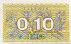 Lithuania 0.10 Talonas, P-29a (1991) - UNC - Lithuania