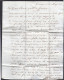 1818 Lettre De Genève Pour Gènes  Marque Genève 34 X 5 Mm - ...-1845 Prephilately