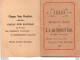 3V9Vo  Calendrier De Poche De 1900 Cacao Van Houten - Formato Piccolo : ...-1900
