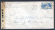 1943  Air Letter To USA  - USA Censor Tape - Zona Del Canal