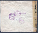 1944  Registered  Letter To USA  - USA  Censor Tape - Nicaragua