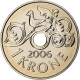 Norvège, Harald V, 1 Krone, 2006, Kongsberg, Cupro-nickel, SPL+, KM:462 - Norvège