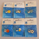 @ Athens 2004 Olympic Games - Balls, Full Set Of 6 Pins - Olympic Games