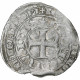 France, Charles V, Blanc Au K, 1365-1380, Billon, TB+, Duplessy:363 - 1364-1380 Karel V De Wijze