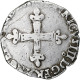 France, Henri III, 1/4 Franc, Date Incertaine, Rennes, Argent, TB, Gadoury:494 - 1574-1589 Enrico III