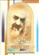 Delcampe - -  ITALIA 2002 - FOLDER Di PADRE PIO Santo - Busta Con Lamina D' Oro - RARO - - Folder