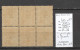 Kouang Tcheou - Yvert 44b** - 2 Paires Verticales Avec 4 Fermé Dans Un Bloc De 6 - Unused Stamps