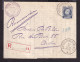 DDFF 679 -  Lettre Recommandée TP 213 Petit Montenez NIEUWKERKEN(WAAS) 1925 Vers Anvers - Verso Afwezig - 1921-1925 Kleine Montenez