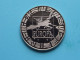 1er Janvier 1999 Euro Parité - EUROPA ( Voir / See Scan ) +/- 31 Gr. / 4 Cm. ( Cu/Ni ) - Pièces écrasées (Elongated Coins)