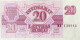 Latvia 20 Rublis, P-39 (1992) - UNC - Letonia