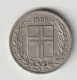 ICELAND 1959: 25 Aurar, KM 11 - IJsland