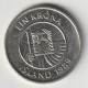 ICELAND 1989: 1 Krona, KM 27a - Islandia