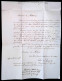 Lettre, Préphilatélie, Précurseurs XIX E Siècle, 1843, Cenon La Bastide 32 à Aulnay 16, Lettre Au Maire, P.P Rouge - 1801-1848: Précurseurs XIX