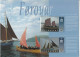 Faroe Islands, FAR-FO-3, OD-011 And 012, 2 Mint Cards In Folder, Faroese Fishing Boats, 2 Scans.  SPECIAL OFFER - Féroé (Iles)