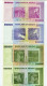 World's Largest Financial Banknotes -2008 , 500 Million , 10 Billion , 20 Billion ,  And 10 Trillion (Part Of The 100 Tr - Simbabwe