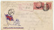 CANADA 1941, George VI 3 C. Perforated Two Sides And 10 C. Peace Tower On Superb Registered Patriotic Cover "There 'll A - Brieven En Documenten