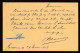 DDFF 608 -  Entier Pellens T2R NISMES 1913 Vers BOIS DU LUC Via HOUDENG - Cachet Privé Blondeau-Fonder, Négociant - Postkarten 1909-1934