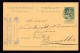 DDFF 609 -  Entier Pellens T2R PERUWELZ 1913 Vers BXL - Cachet Privé Vangansberg, Imprimeur - Postcards 1909-1934